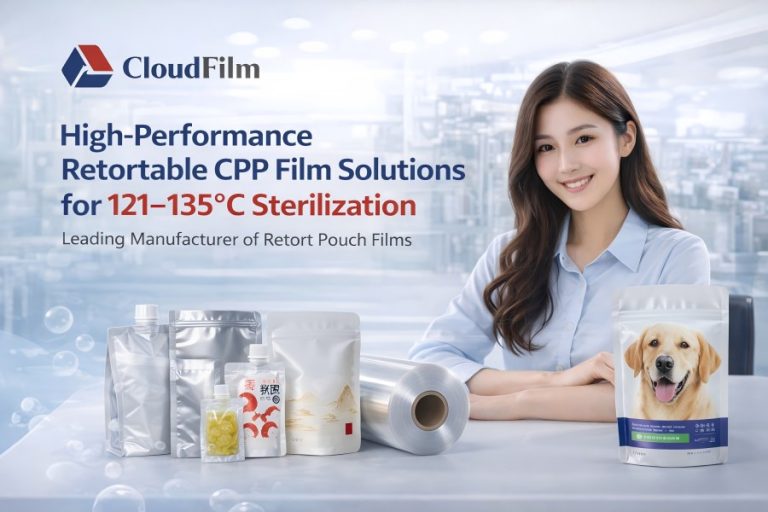 CloudFilm Retortable CPP Film Solutions For High-Temperature Sterilization