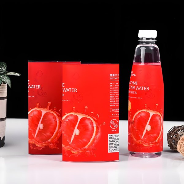 PVC Shrink Film Is Used For Mineral Water Bottle Labels