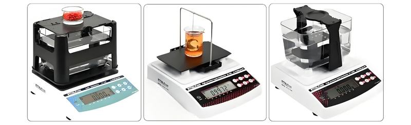 Various Density Testing Instruments