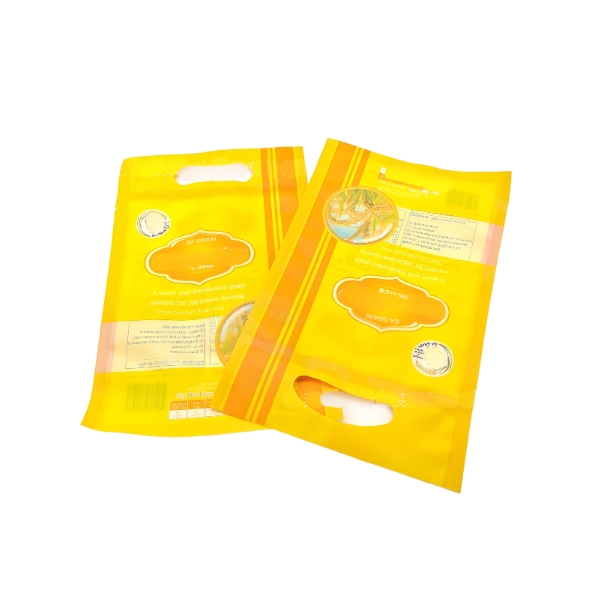 3 Side Seal Pouches With Hang Holes And Handles