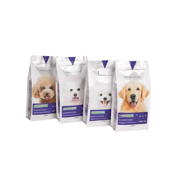 Flat Bottom Pouch For Pet Food Industry