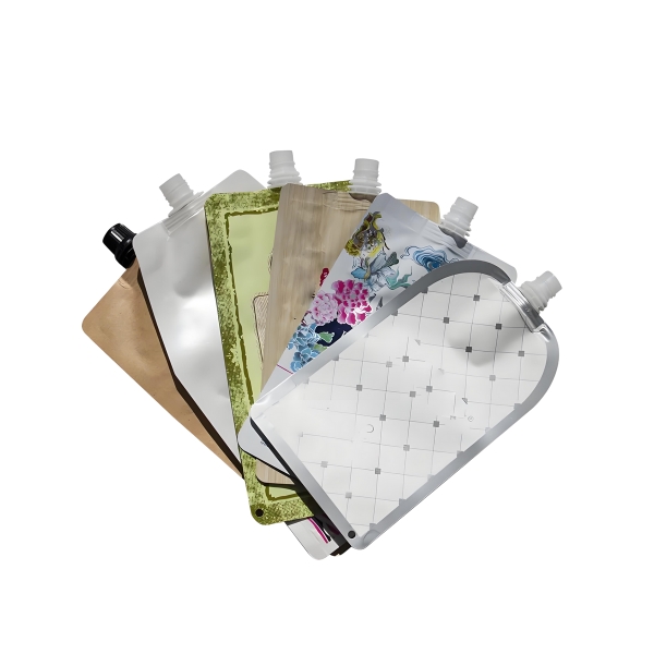 Flat Spout Pouches for Liquid Packaging