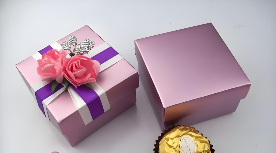 Matte Lamination Applied To Premium Gift Boxes
