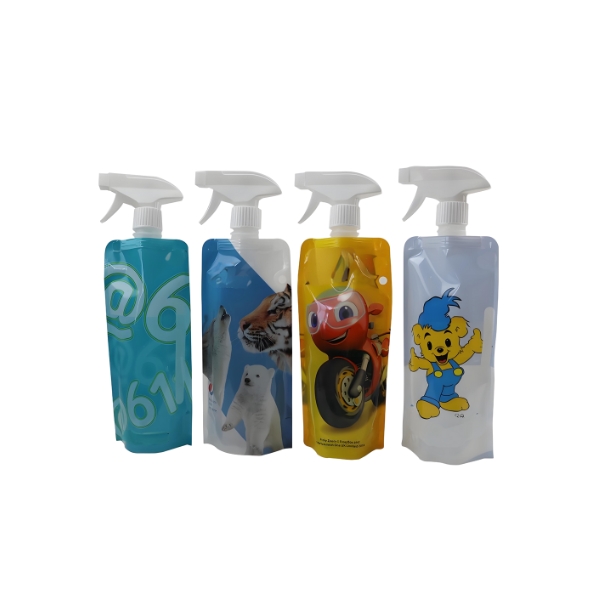 Nozzle Pouch For Detergent Packaging