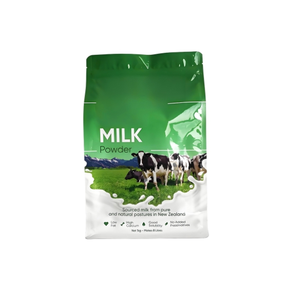 Quad Seal Pouches For Milk Powder Packaging