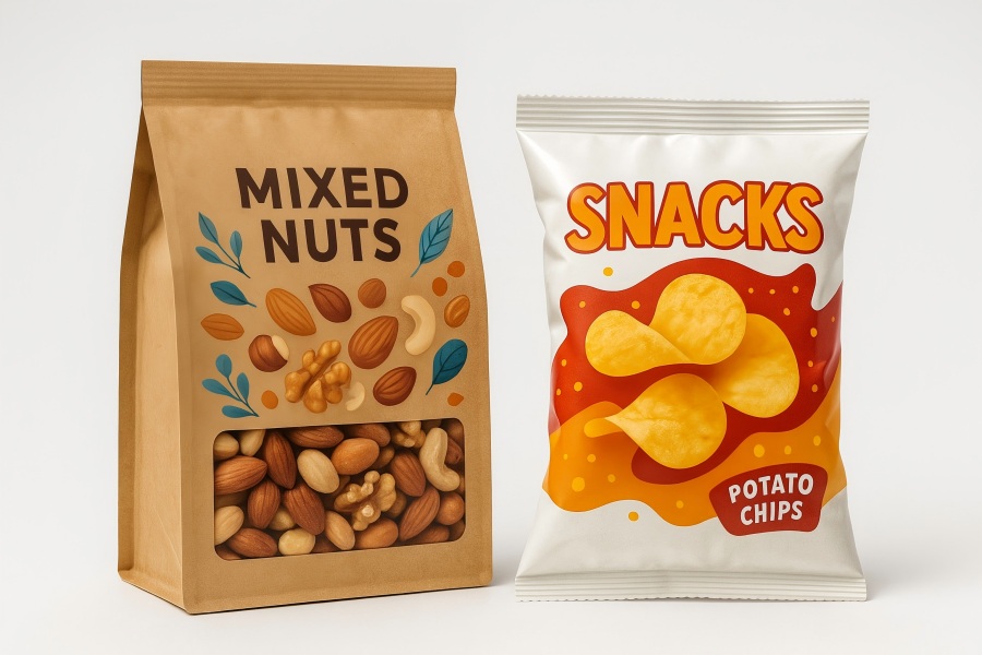 Digital Flexible Packaging For Food Pouches