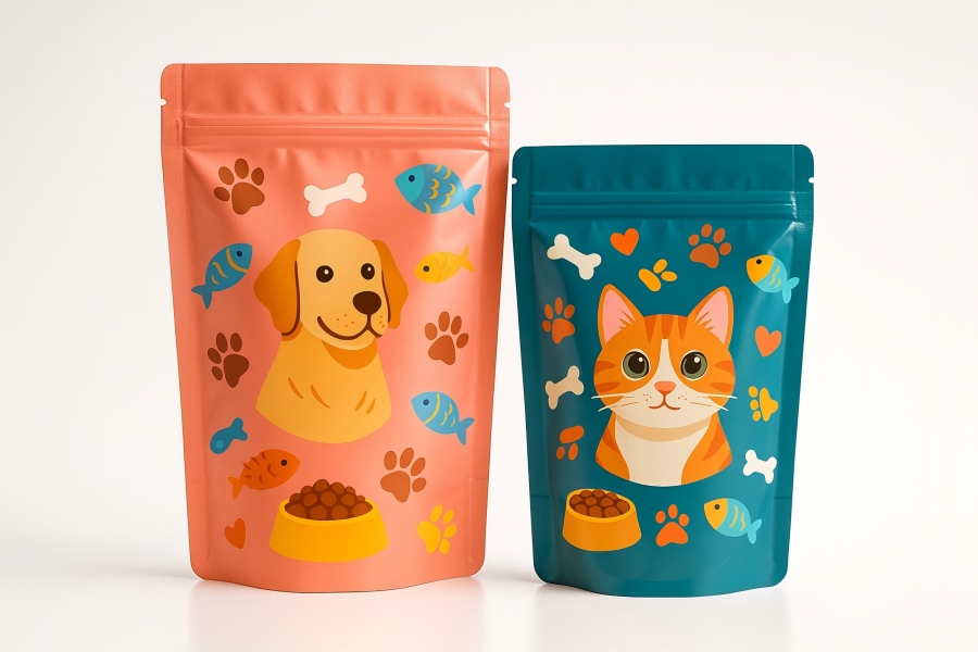 Digital Flexible Packaging For Pet Food Pouches