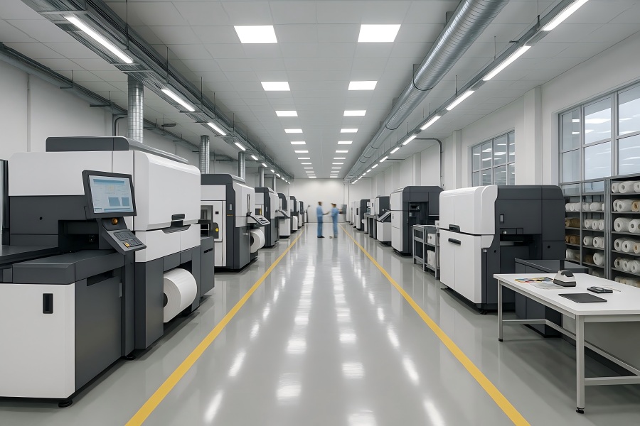 Digital Flexible Packaging Production Workshop