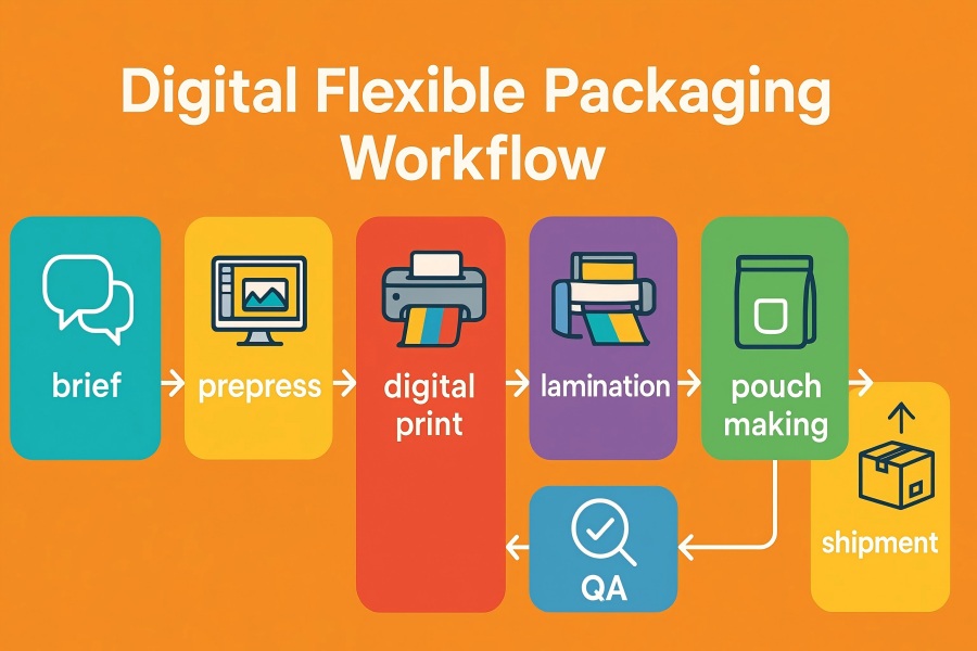 Digital Flexible Packaging Workflow