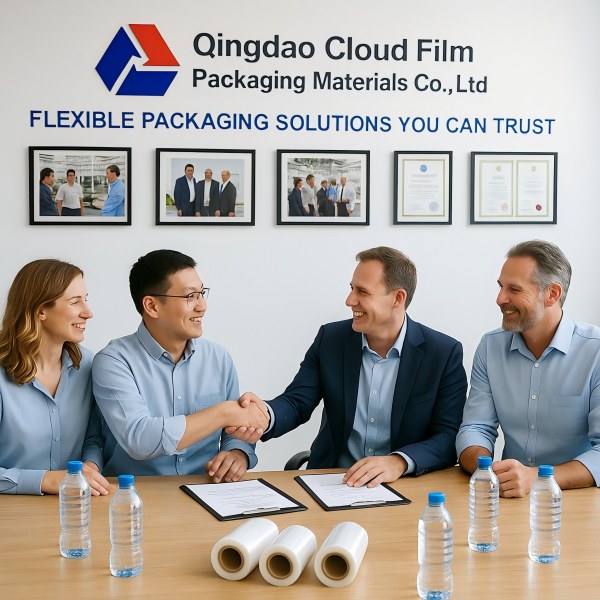 Signing A Purchase Order For Cast Nylon Film With Foreign Customers