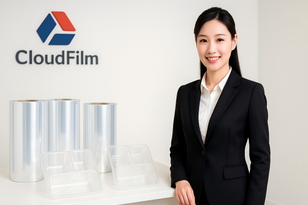 CloudFilm APET Thermoforming Film Rolls And Food Trays