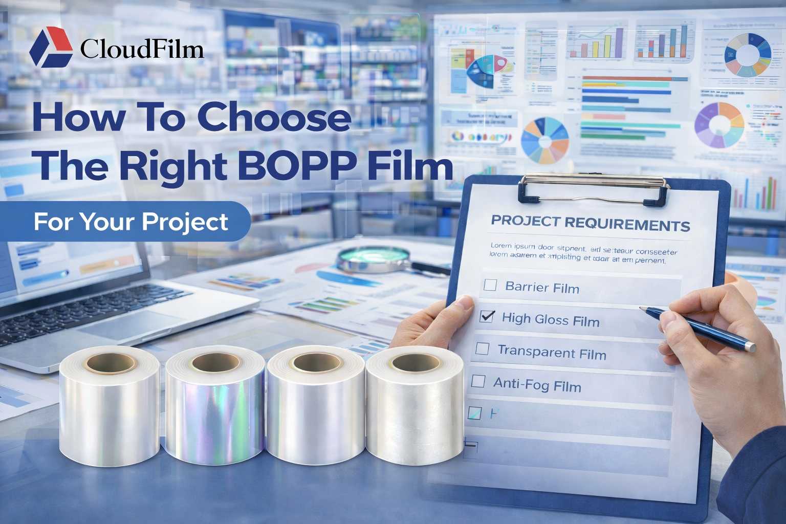CloudFilm Guide To Choosing The Right BOPP Film For High-Performance Packaging Projects