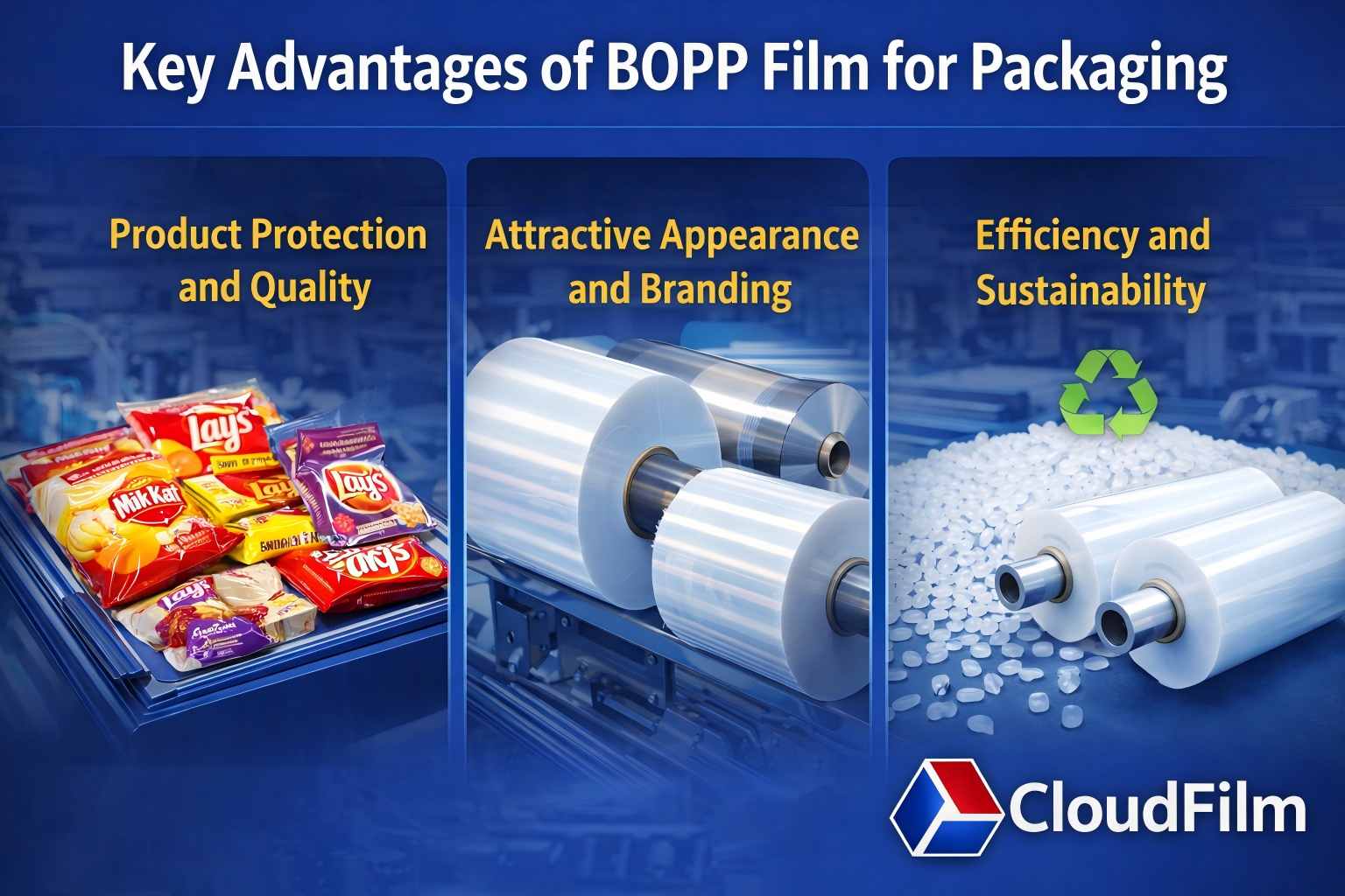 Key Advantages Of BOPP Film For Packaging