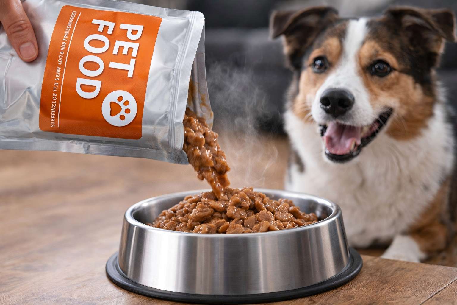 Sterilized Pet Food Retort Pouch (BOPA-RCPP) Shelf-Stable Wet Food Packaging