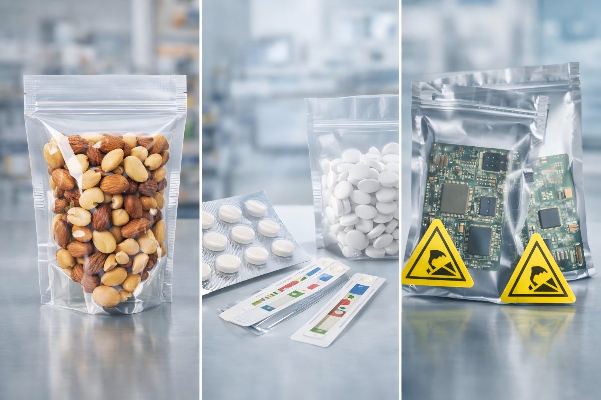 ALOx PET High Barrier Film Applications In Food Pharma And Electronics