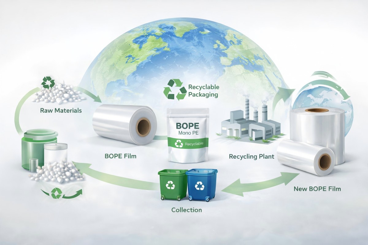 BOPE Film Reduces Plastic Waste And Supports Circular Economy