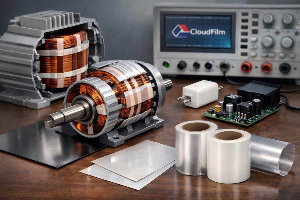 BOPET Film Used In Electrical Insulation For Motors, Transformers And Electronic Components