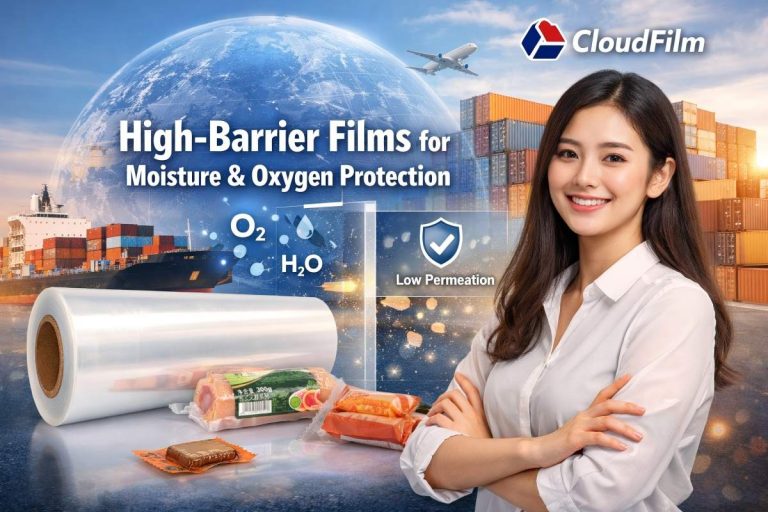 CloudFilm High-Barrier Films With Low O2 And H2O Permeation For Global Food Packaging