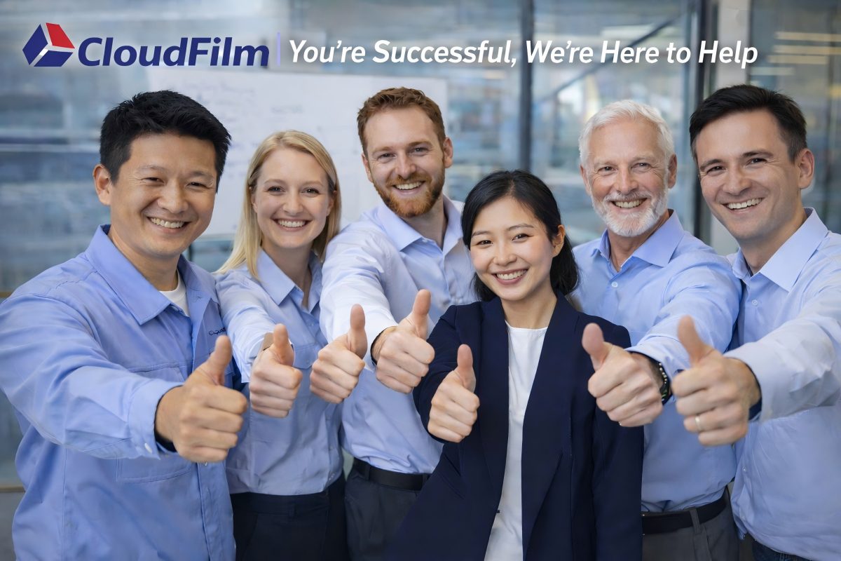 CloudFilm Multinational Team Collaborating To Create Value For Global Packaging Customers