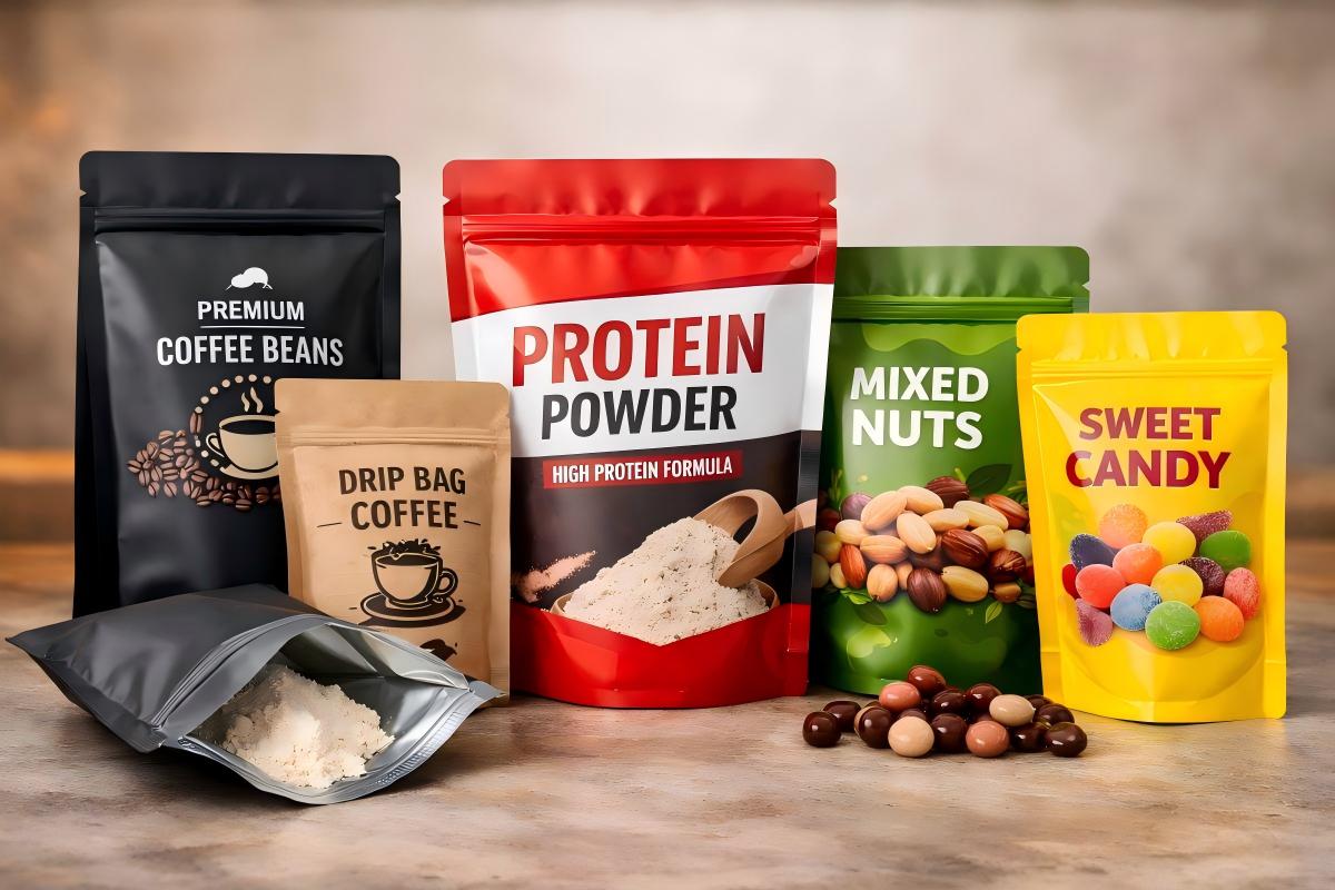 CloudFilm PET VMPET PE High Barrier Packaging Bags For Coffee Snacks And Powders