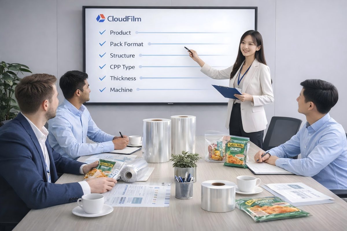 CloudFilm Team Advising On CPP Film Selection