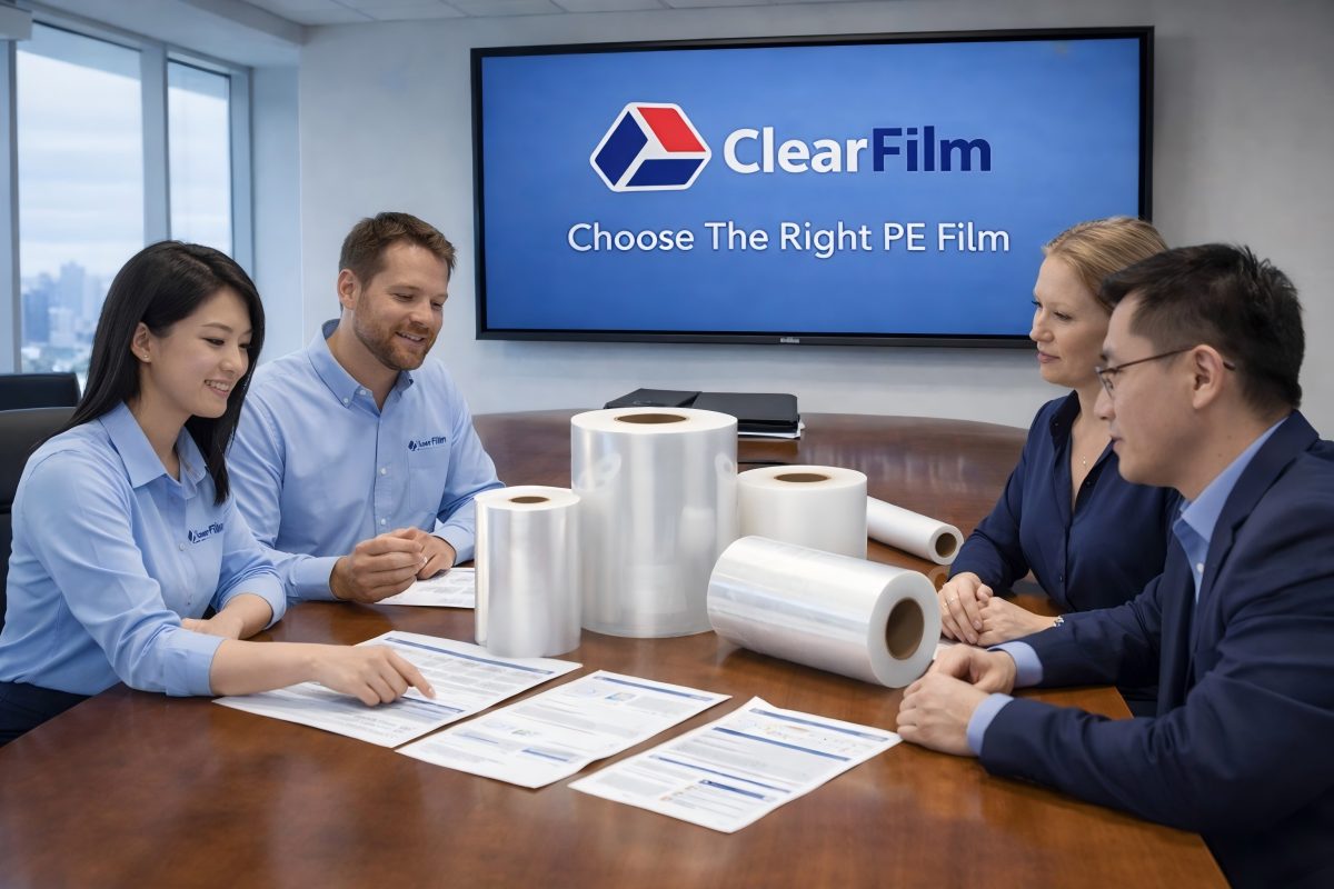 CloudFilm Technical Team Working With Global Buyers To Choose The Right PE Packaging Film