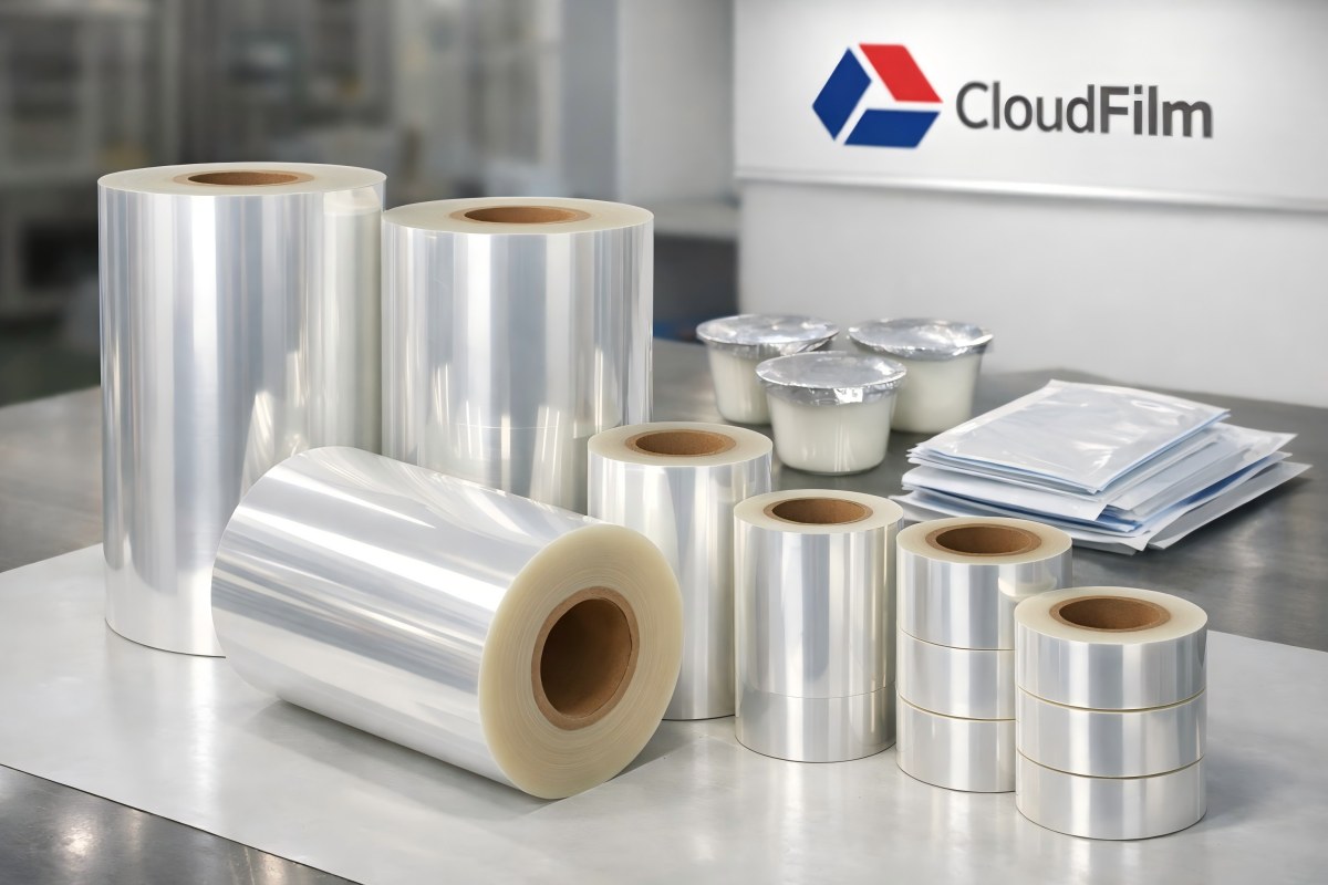 Heat Sealable PET Film Rolls For Food And Medical Packaging