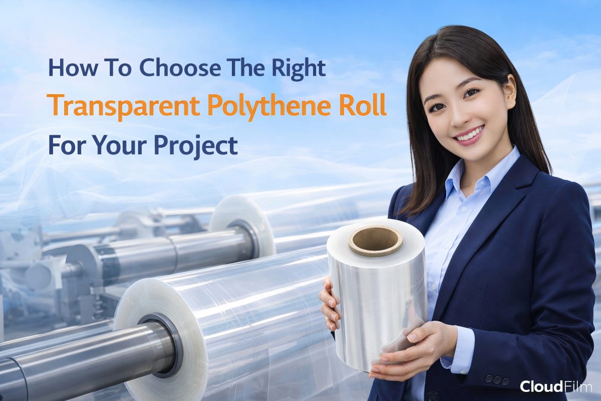 CloudFilm Expert Choosing Transparent Polythene Roll