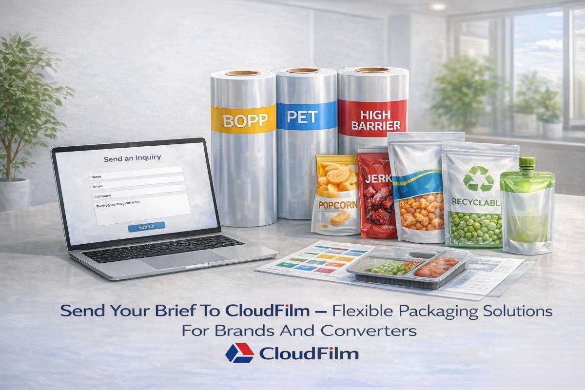 CloudFilm Flexible Packaging Solutions Call To Action