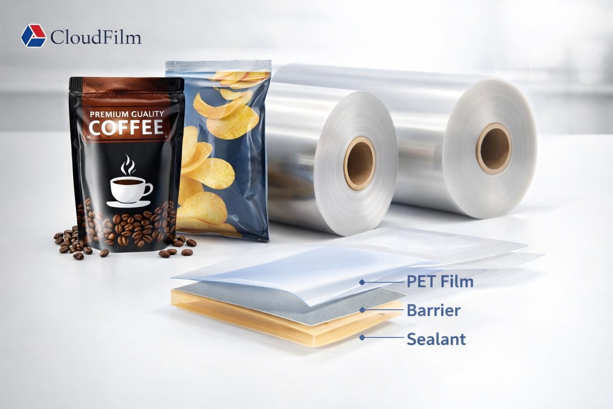 CloudFilm High Performance Extrusion Laminated Flexible Packaging Structure