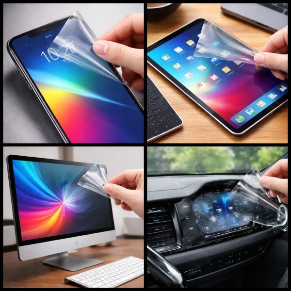 CloudFilm PET Protective Film Ensuring Scratch-Free Electronics Displays
