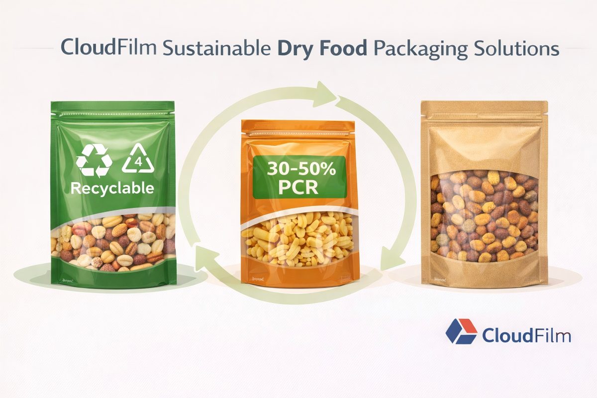 CloudFilm Sustainable Dry Food Packaging Solutions
