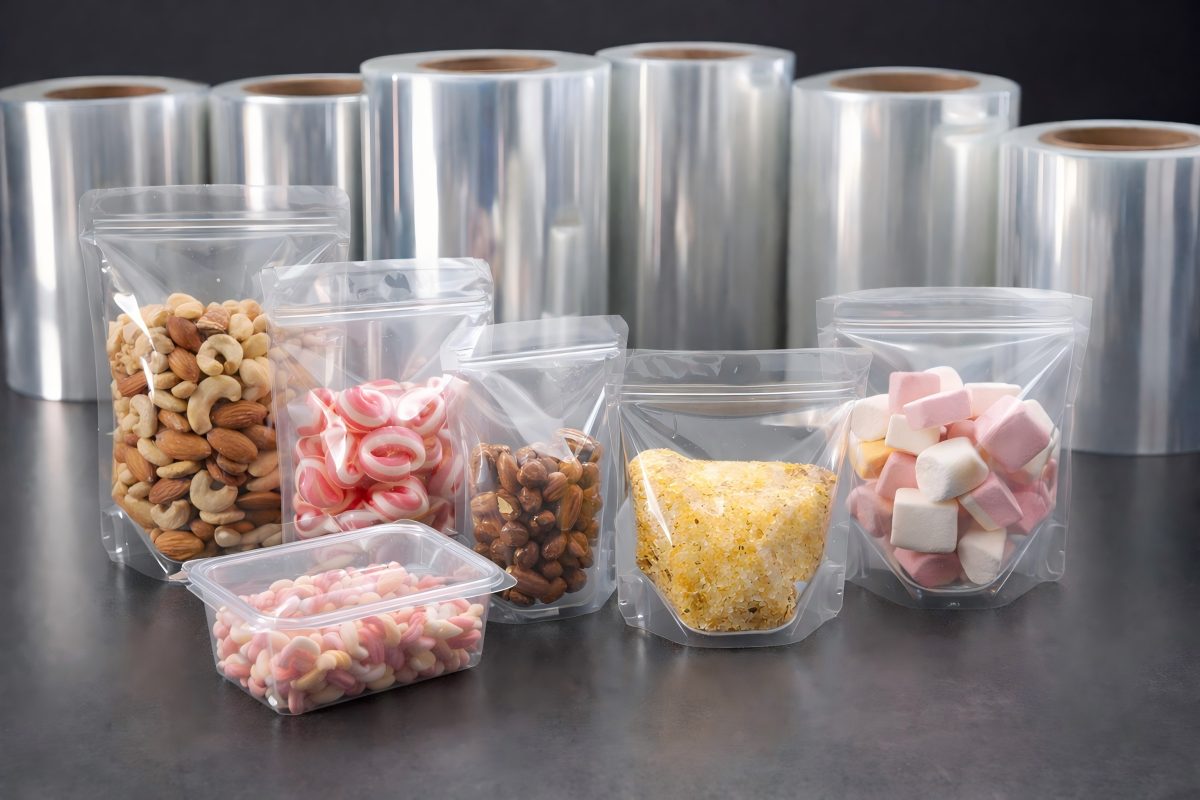 Crystal Flexible Packaging Clear Pouches And Film Rolls Image Description