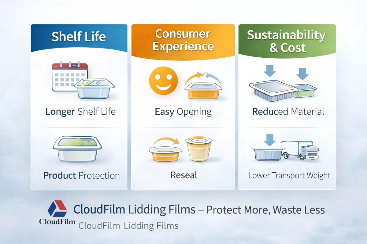 Lidding Packaging Benefits For Shelf Life Sustainability And Convenience