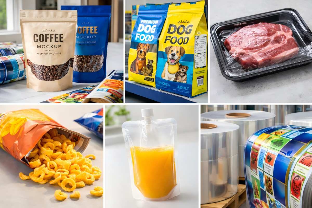 CloudFilm Laminated Packaging Solutions For Coffee Pet Food Snacks Meat And Liquids