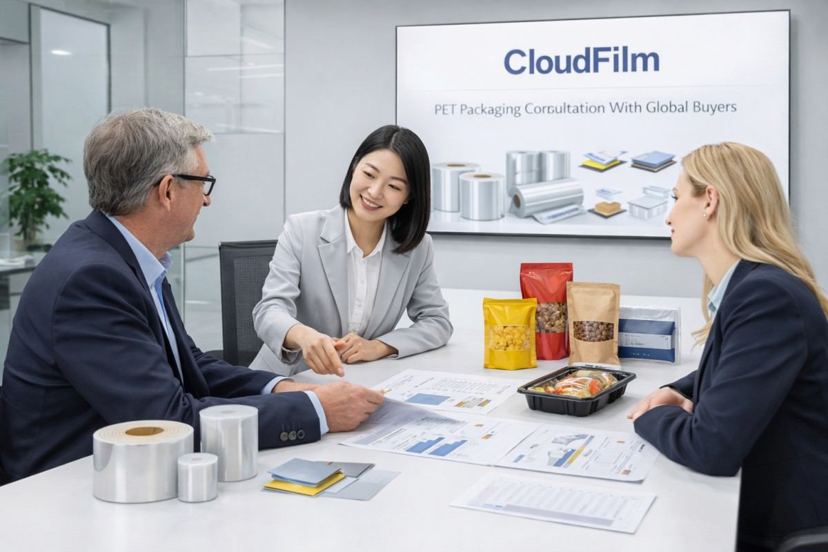 CloudFilm PET Packaging Consultation With Global Buyers