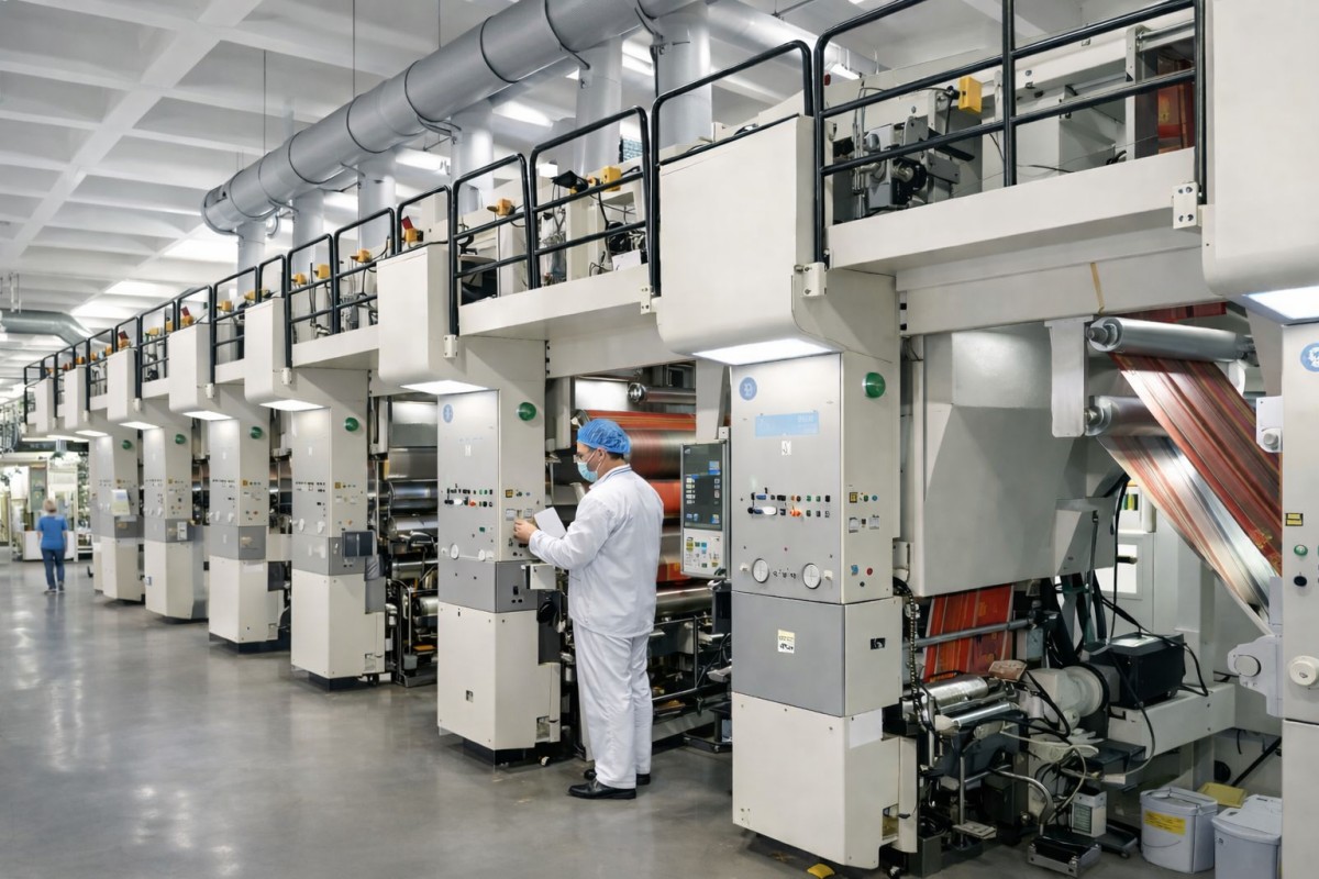 CloudFilm Roll To Roll Printing Line For Flexible Packaging