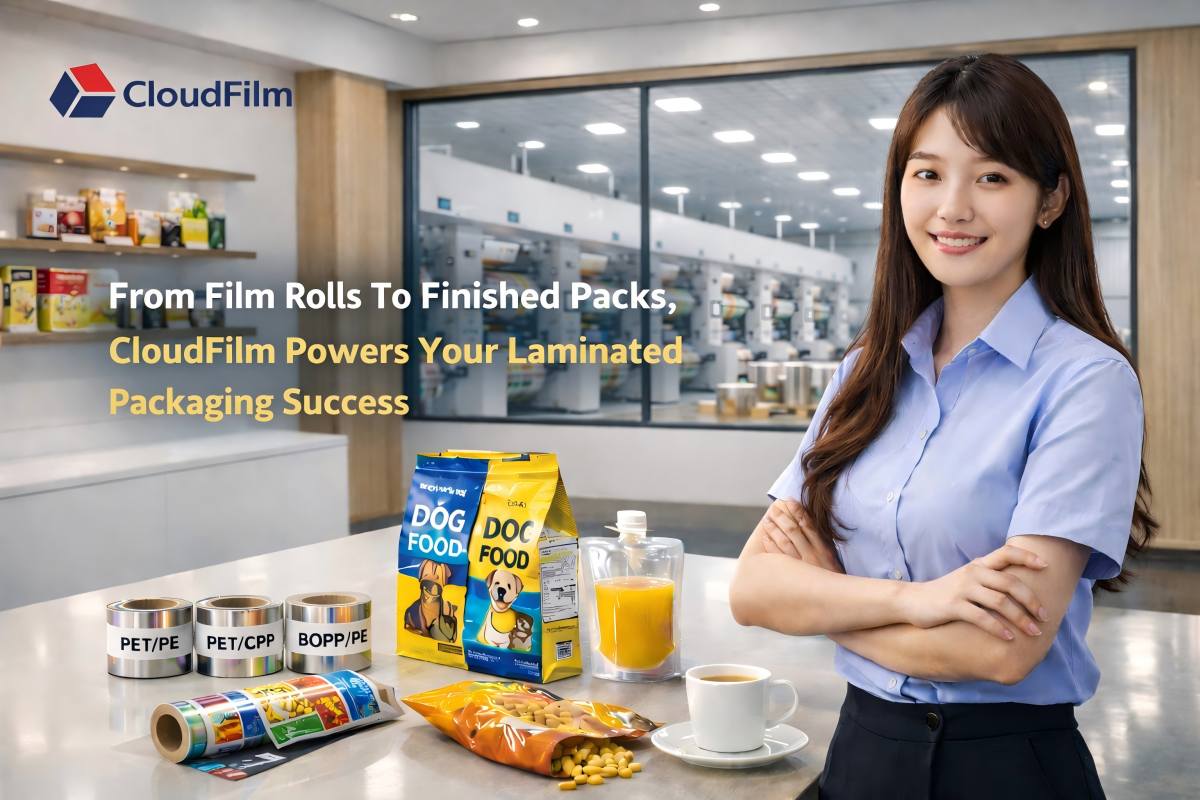 CloudFilm Showroom Showcasing Laminated Packaging Solutions For Global Brands