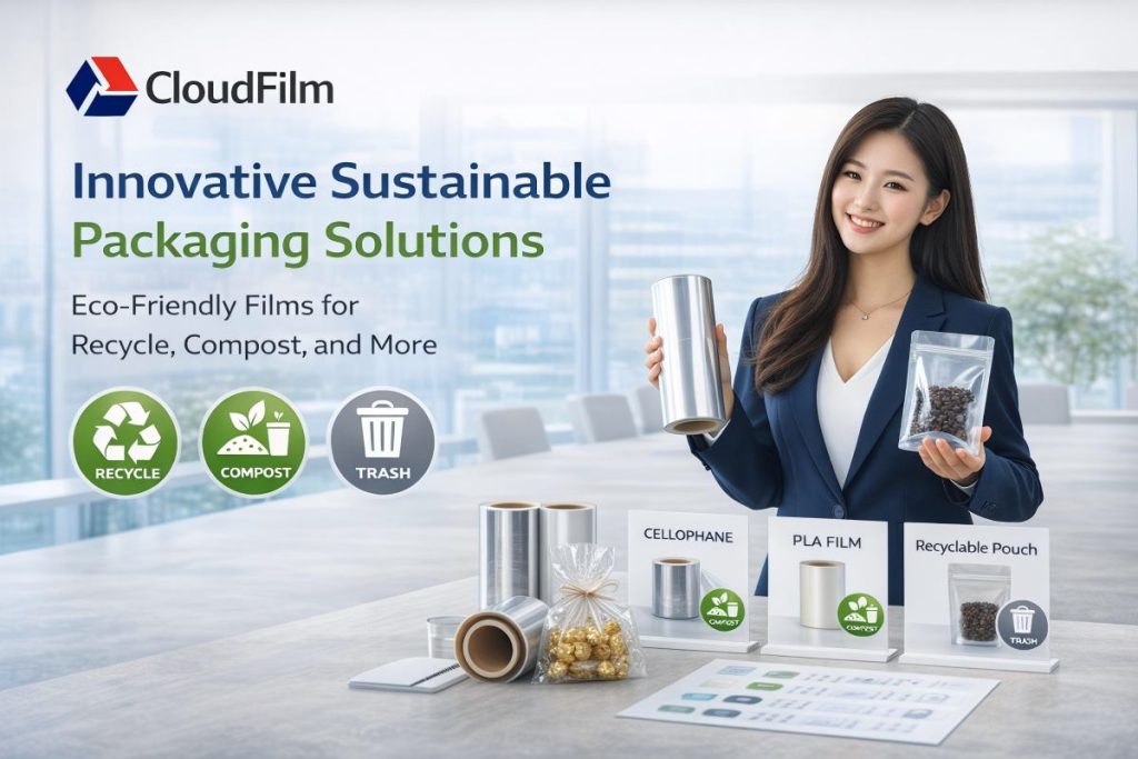 CloudFilm Sustainable Packaging Solutions With Chinese Sales Manager And Eco Friendly Films