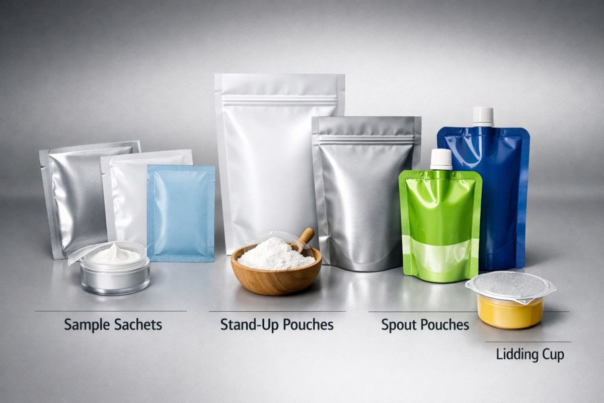 Daily Chemical Packaging Formats For Refills Sachets And Lidding
