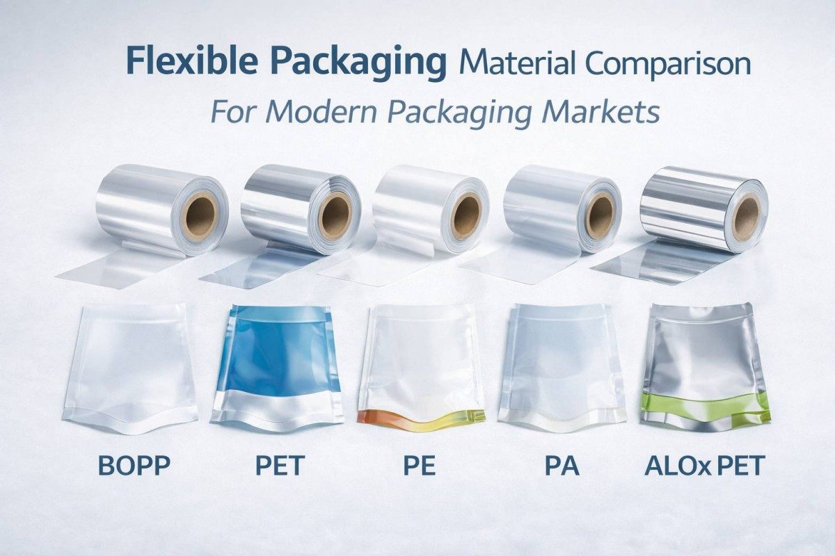 Flexible Packaging Material Comparison For Modern Packaging Markets