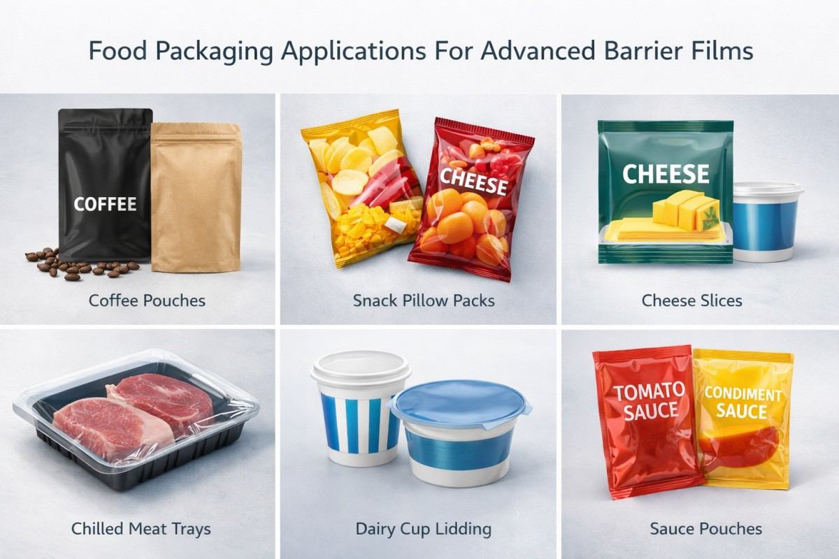 Food Packaging Applications For Advanced Barrier Films
