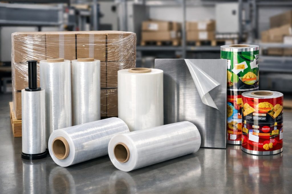 Industrial Plastic Wrap Roll Types For Packaging And Protection