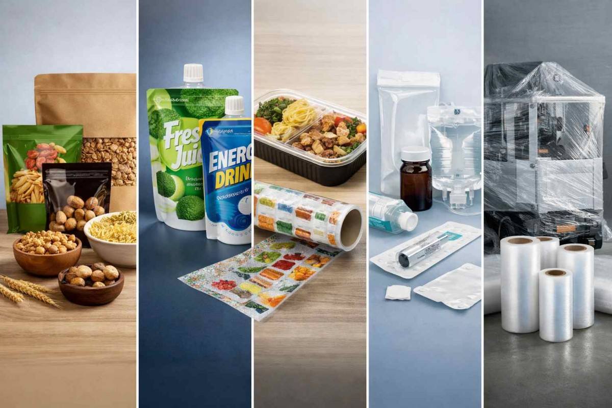 Modern Packaging Market Applications Across Food Liquid And Industrial Products