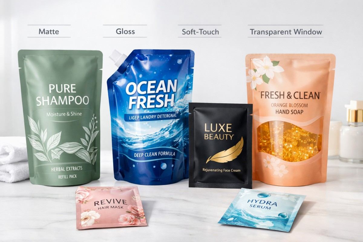 Premium Daily Chemical Packaging Design And Printing Effects