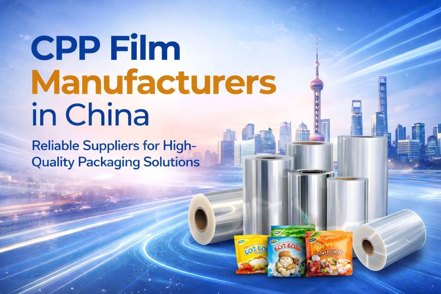 CPP Film Manufacturers In China Cover With Transparent Film Rolls And Packaging Solutions