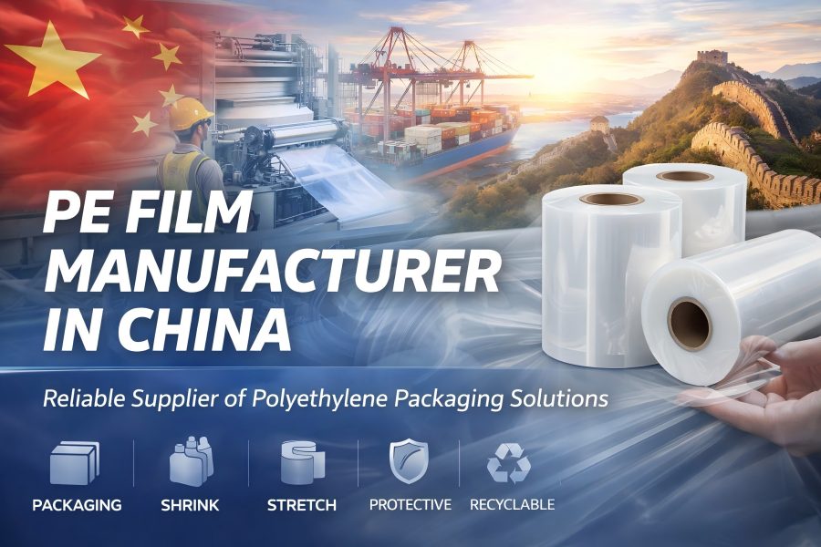 China PE Film Manufacturer With Reliable Packaging, Shrink, Stretch, Protective, And Recyclable Film Solutions