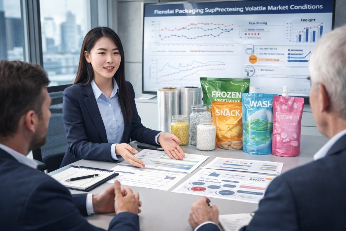 Flexible Packaging Supplier Discussing Volatile Market Conditions