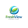FreshView Logo For Fresh Packaging And Clear Film Solutions