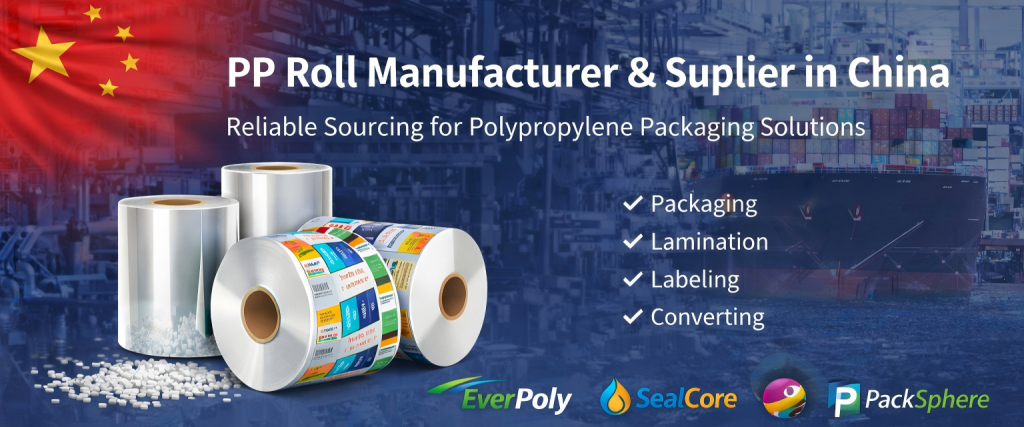 Leading PP Roll Manufacturer And Supplier In China For Reliable Packaging And Converting Solutions